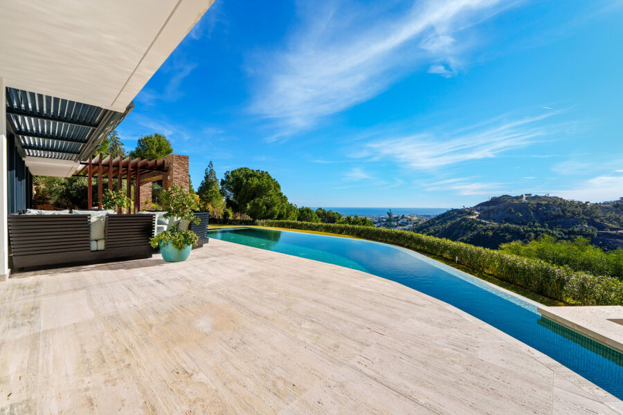 Madroñal 72 - Villa de luxe en colline avec salle de sport extérieure