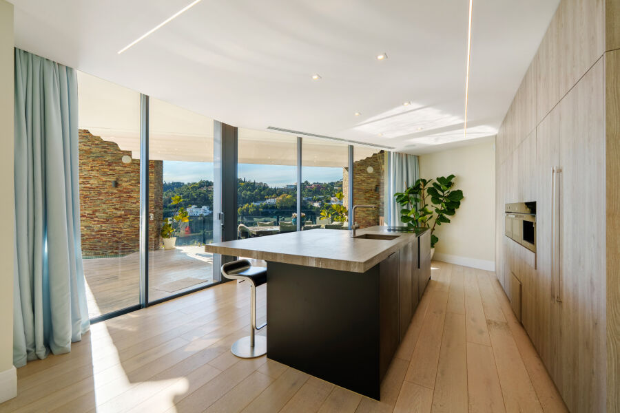 Madroñal 72 - Villa de luxe en colline avec salle de sport extérieure