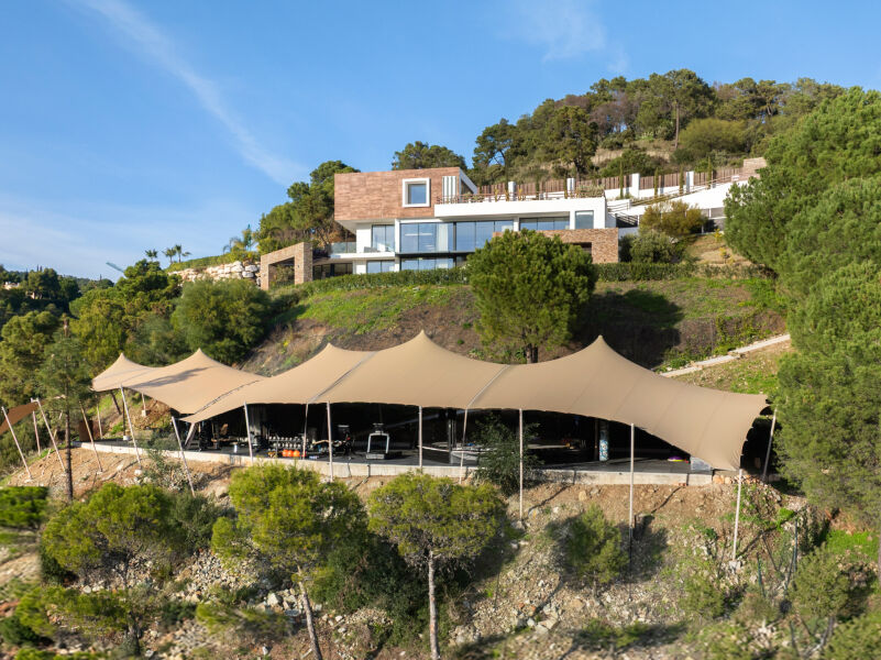 Madroñal 72 - Villa de luxe en colline avec salle de sport extérieure
