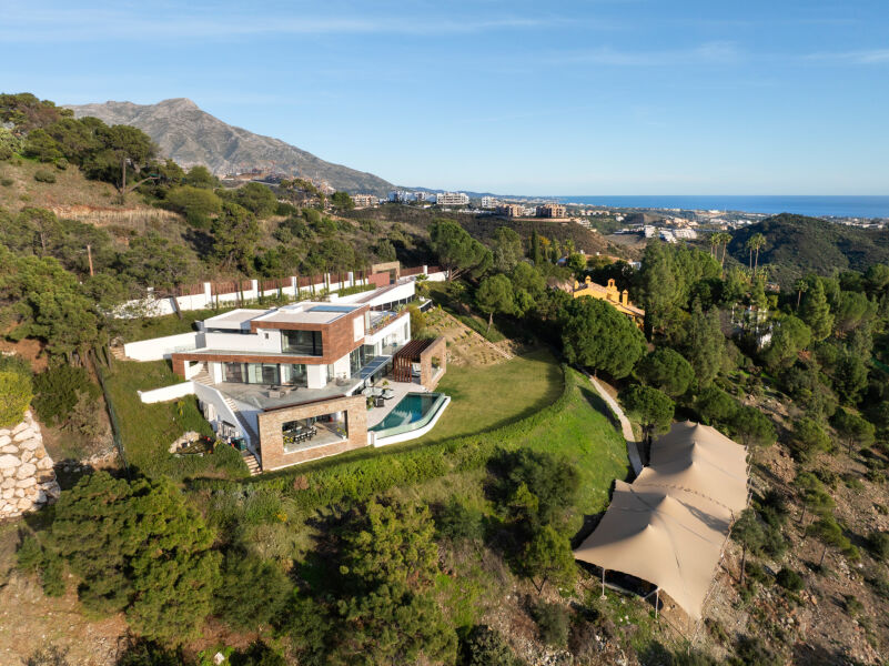 Madroñal 72 - Villa de luxe en colline avec salle de sport extérieure