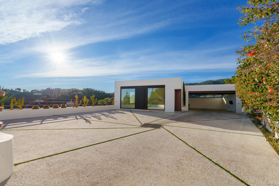 Madroñal 72 - Villa de luxe en colline avec salle de sport extérieure