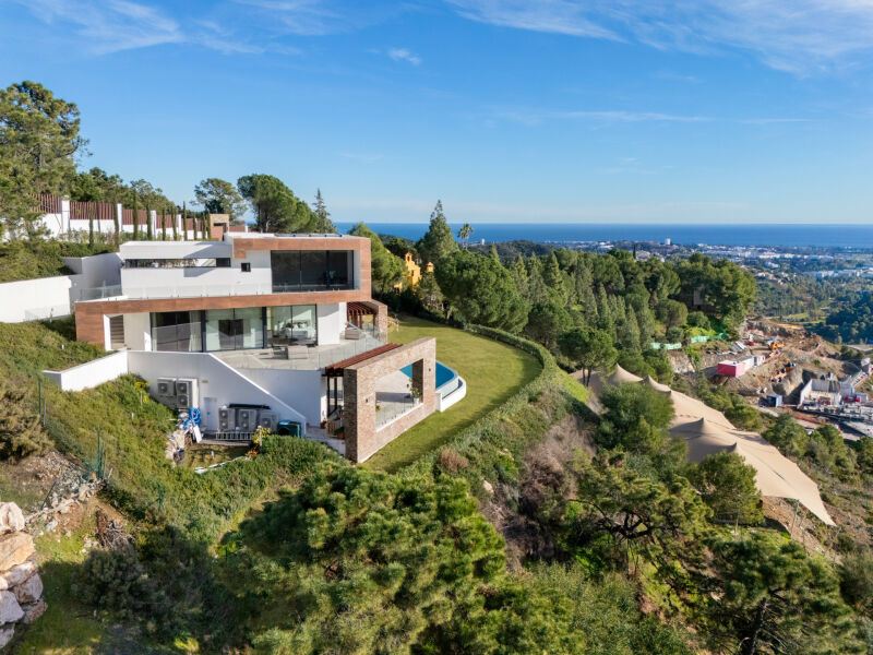 Madroñal 72 - Villa de luxe en colline avec salle de sport extérieure