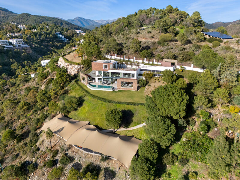 Madroñal 72 - Villa de luxe en colline avec salle de sport extérieure