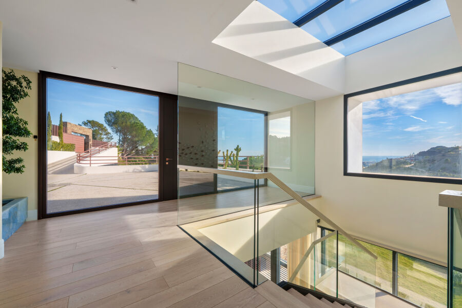 Madroñal 72 - Villa de luxe en colline avec salle de sport extérieure