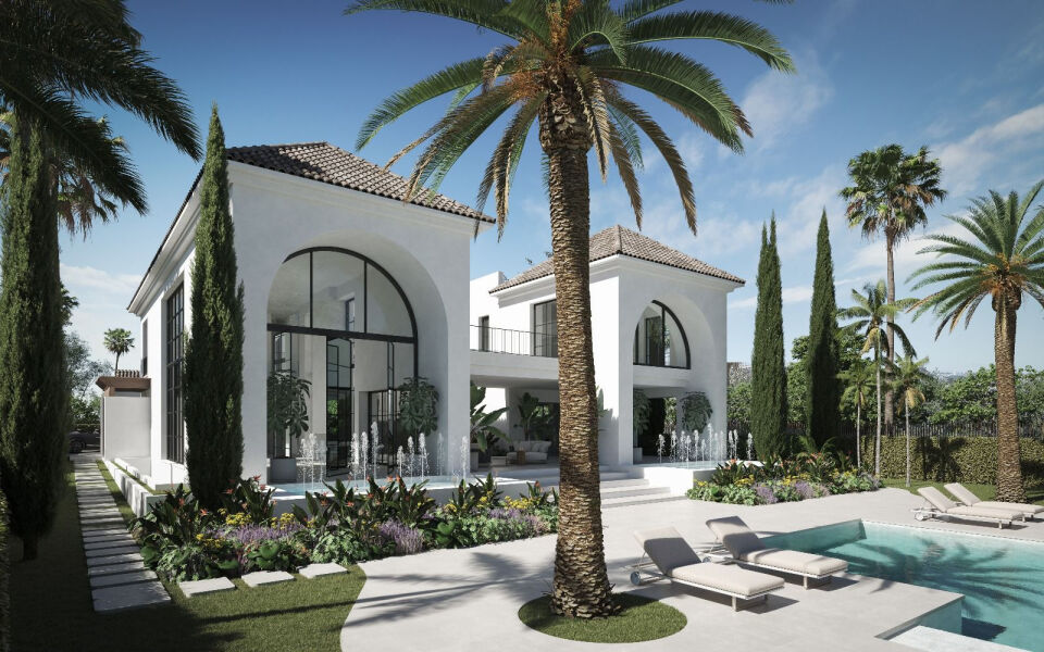 Villa Los Arcos - Plot with license - Plot with Project in Nueva Andalucía