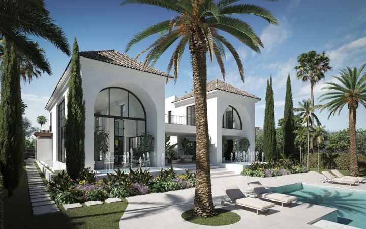 Villa Los Arcos - Plot with license - Plot with Project in Nueva Andalucía