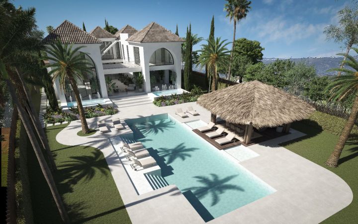 Villa Los Arcos - Plot with license - Plot with Project in Nueva Andalucía