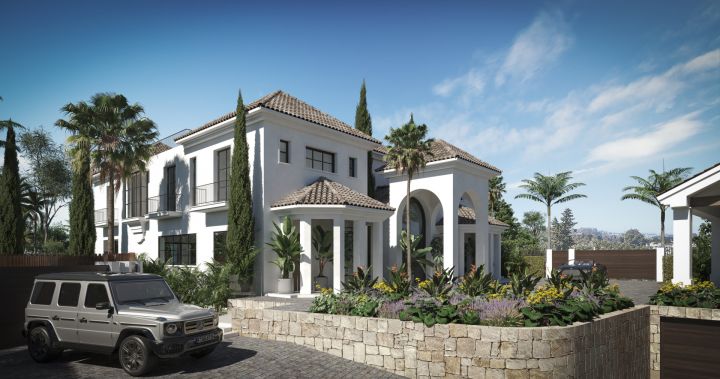 Villa Los Arcos - Plot with license - Plot with Project in Nueva Andalucía
