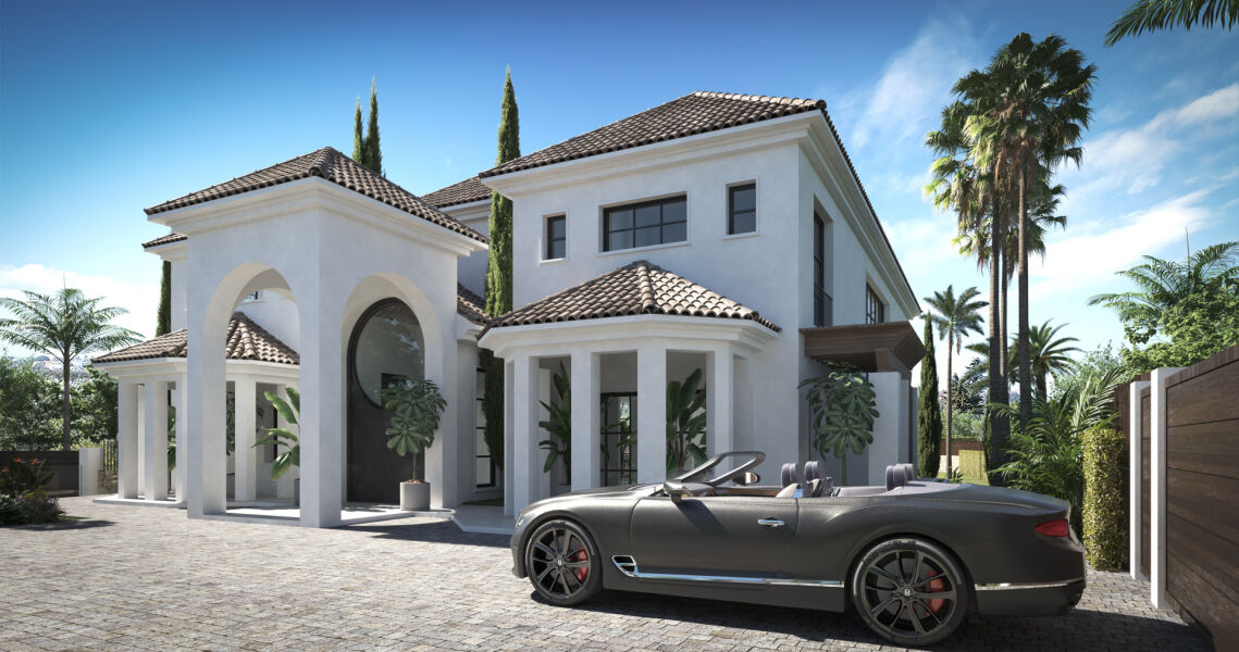 Villa Los Arcos - Plot with license - Plot with Project in Nueva Andalucía