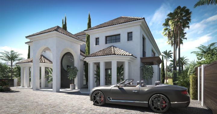 Villa Los Arcos - Plot with license - Plot with Project in Nueva Andalucía