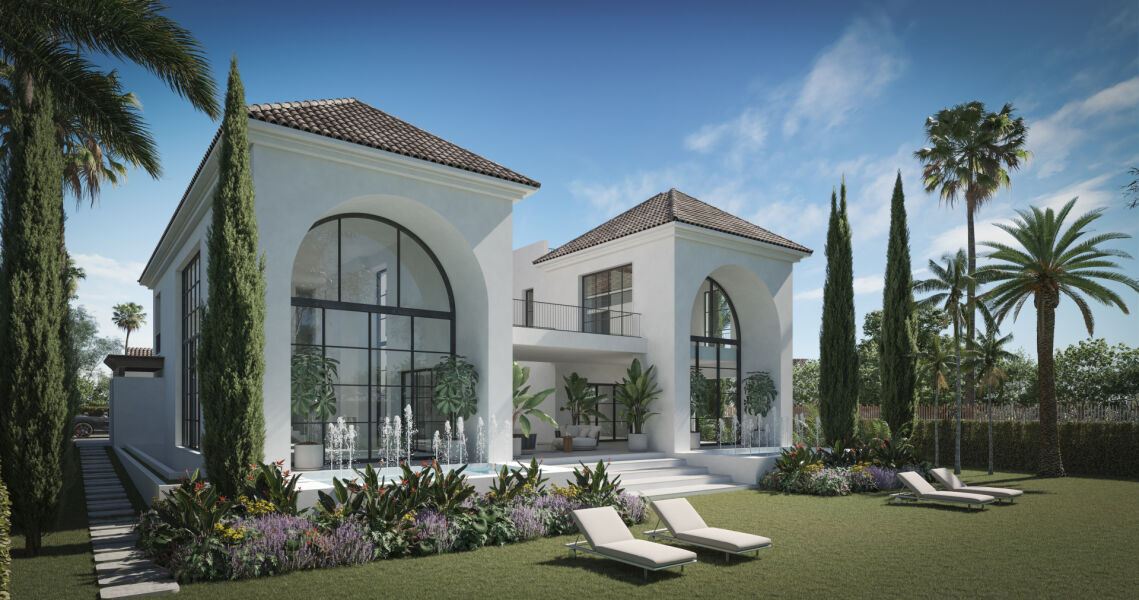 Villa Los Arcos - Plot with license - Plot with Project in Nueva Andalucía