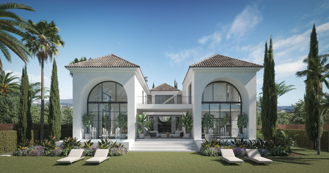 Villa Los Arcos - Plot with license - Plot with Project in Nueva Andalucía