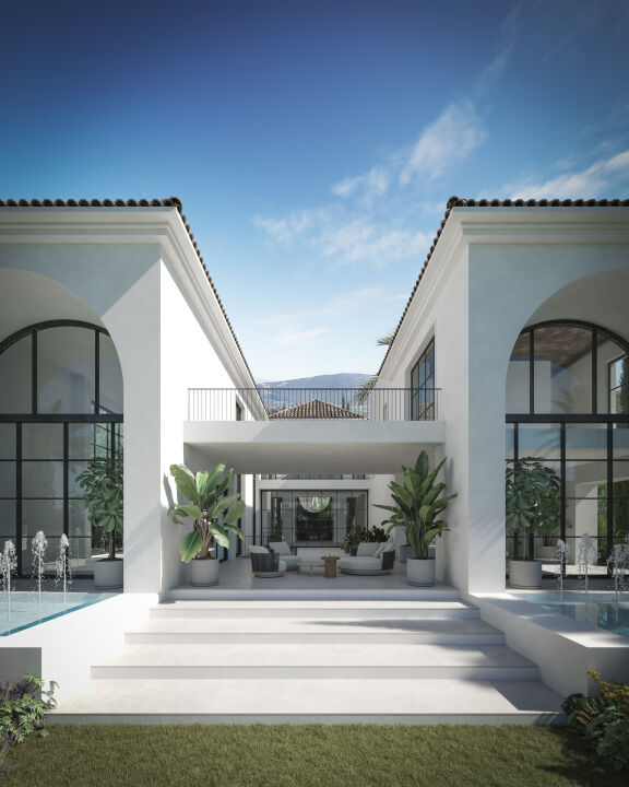 Villa Los Arcos - Plot with license - Plot with Project in Nueva Andalucía