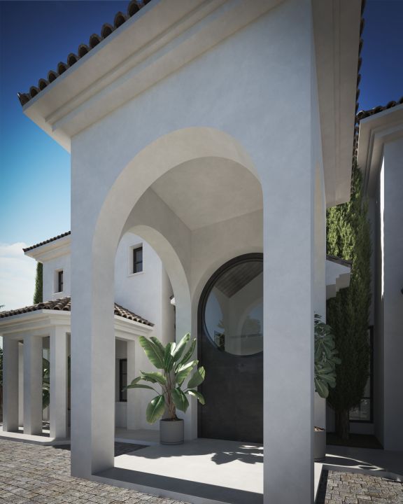Villa Los Arcos - Parcela con Proyecto en Nueva Andalucía