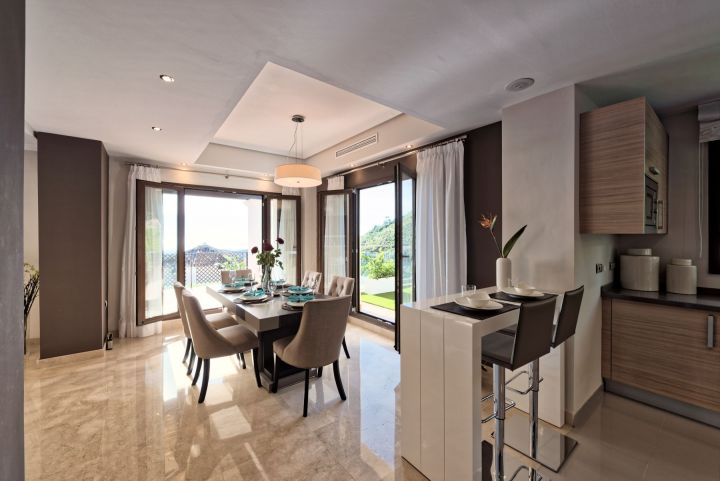 Benahavis Hills Country Club - White Mountain Andalusian-Style Residence