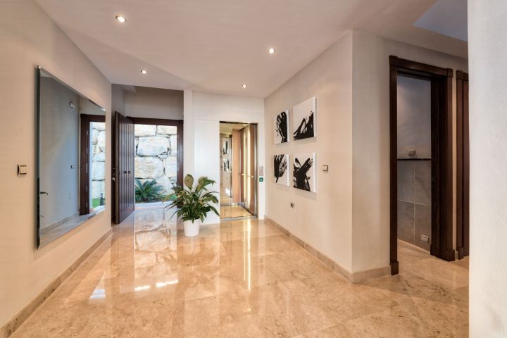 Benahavis Hills Country Club - White Mountain Andalusian-Style Residence