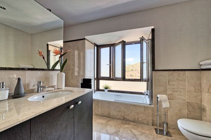 Benahavis Hills Country Club - White Mountain Andalusian-Style Residence