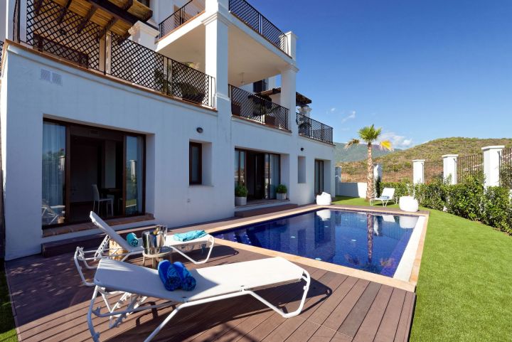 Benahavis Hills Country Club - White Mountain Andalusian-Style Residence