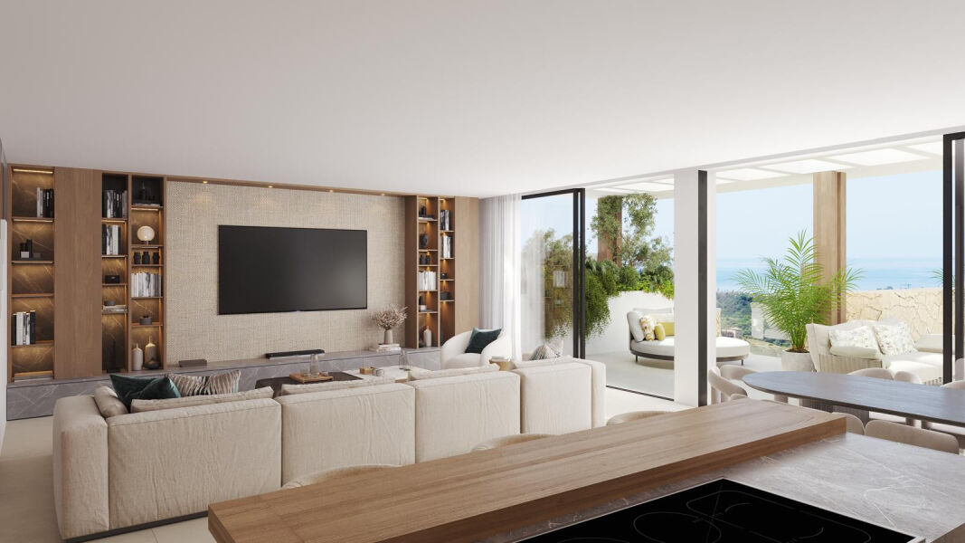 Altezza Suites - Ático de tres dormitorios - Apartamento con solárium en la Nueva Milla de Oro.