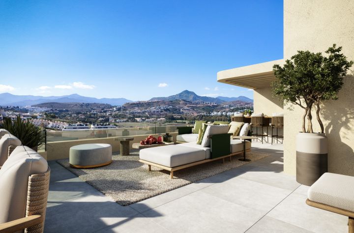 Omnia Estepona 13.3.A - Andalusian penthouse with solarium in East Estepona