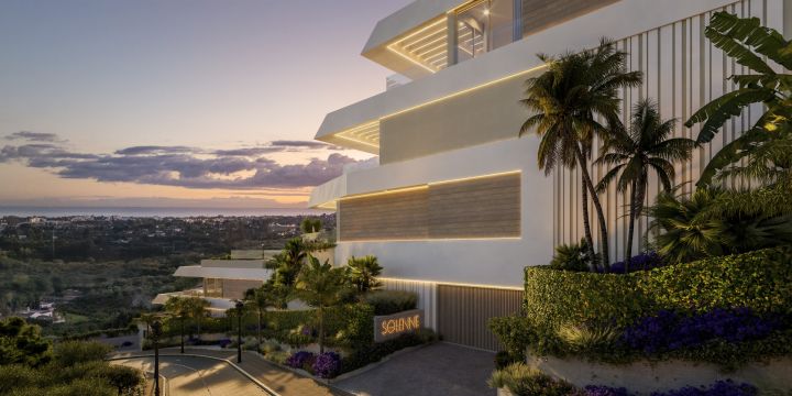 Solenne - Three-bedroom apartment with storage room - First-level home in a private gated community in Benahavís