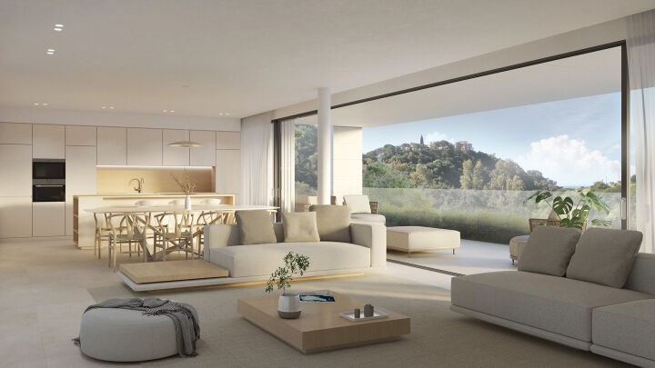 Sira Homes - Penthouse with solarium and pool - First floor apartment in Elviria