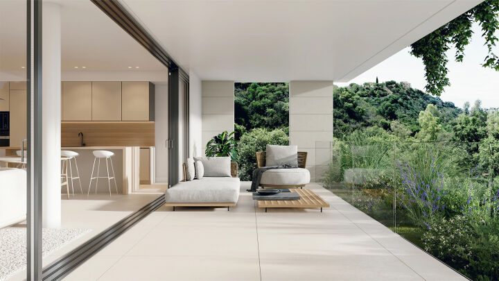 Sira Homes - Penthouse with solarium and pool - First floor apartment in Elviria