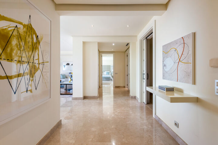 La Trinidad 224 - Turnkey three-bedroom apartment with sea views in La Trinidad, Marbella Golden Mile