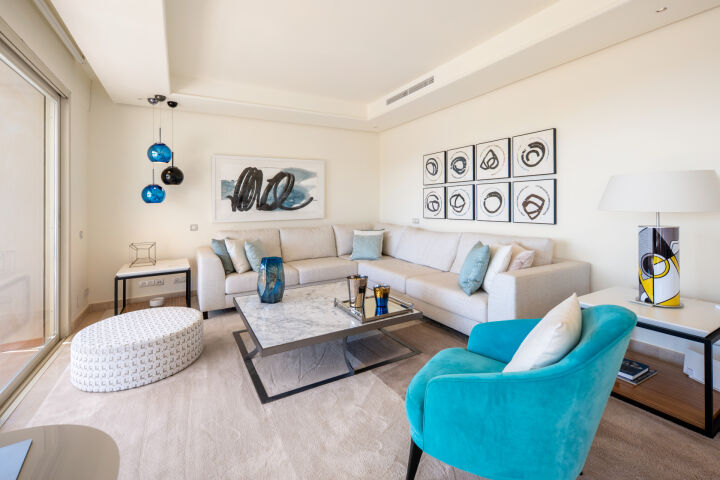 La Trinidad 224 - Turnkey three-bedroom apartment with sea views in La Trinidad, Marbella Golden Mile