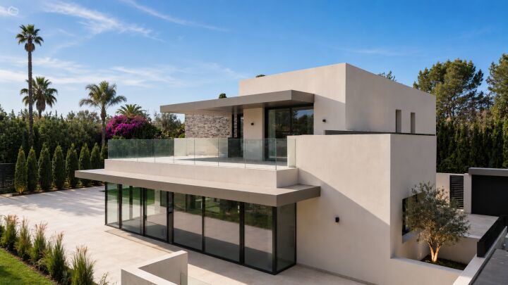 Pavilions 1 - New-Build Villa Steps from the Beach