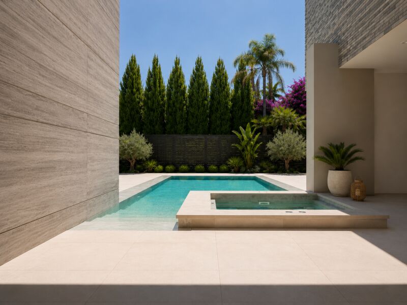 Pavilions 1 - New-Build Villa Steps from the Beach
