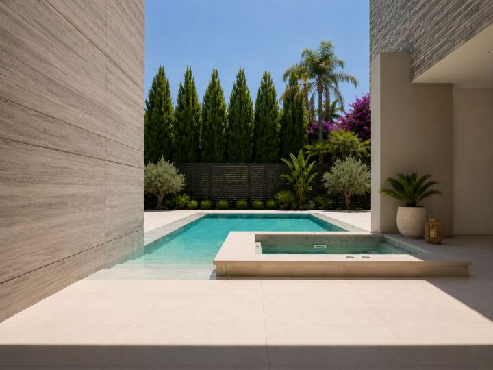 Pavilions 1 - New-Build Villa Steps from the Beach