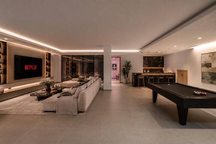 Pavilions 1 - New-Build Villa Steps from the Beach