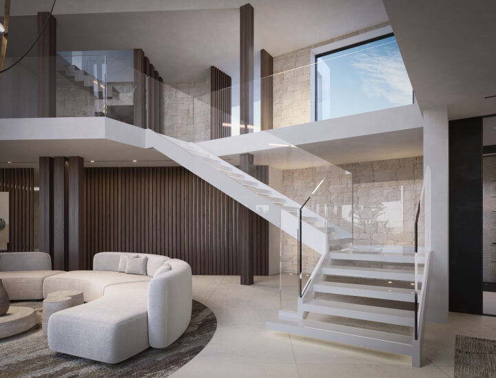 The Oasys - Villa contemporaine de luxe à Cascada de Camoján avec vue sur la mer et intimité totale