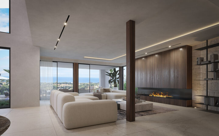The Oasys - Villa contemporaine de luxe à Cascada de Camoján avec vue sur la mer et intimité totale