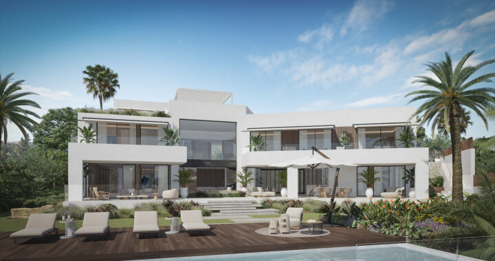 The Oasys - Villa contemporaine de luxe à Cascada de Camoján avec vue sur la mer et intimité totale