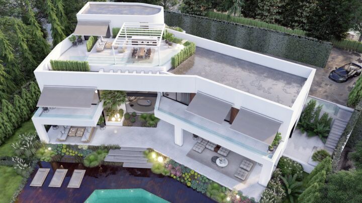 The Oasys - Villa contemporaine de luxe à Cascada de Camoján avec vue sur la mer et intimité totale