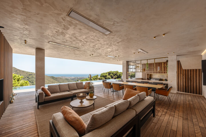 Casa Cuiabá - Brand-New Eco-Luxury Villa with Stunning Sea Views in Monte Mayor, Benahavis