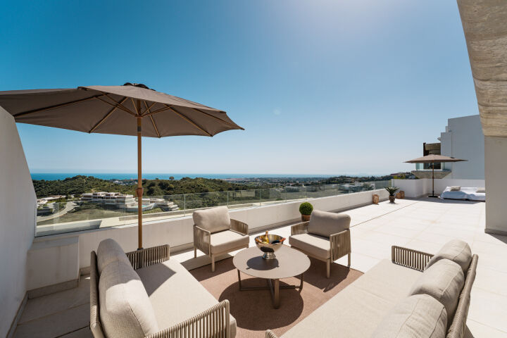 Penthouse Lina - Penthouse Duplex with Solarium and Panoramic Views in Benahavís