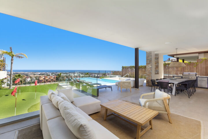 Villa Be Lagom - Modern Luxury Villa with Sea Views in Benahavis