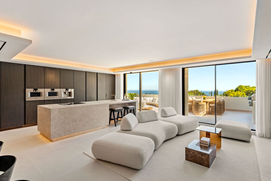 Alba Residence - Ático renovado en Sierra Blanca con vistas panorámicas al mar