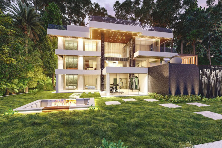 Plot One Thirty-Eight - Terrain avec projet approuvé de villa de luxe à El Madroñal, Benahavís