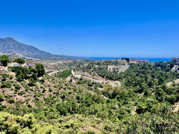 Plot One Thirty-Eight - Terrain avec projet approuvé de villa de luxe à El Madroñal, Benahavís