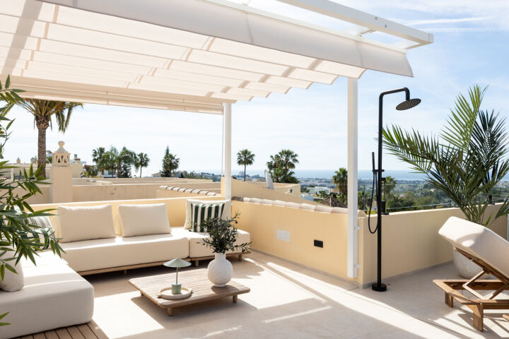 Amani Hills - Exceptional Sea View Townhouse in El Herrojo, Benahavís
