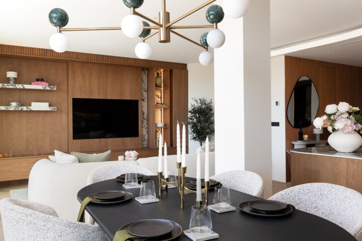Amani Hills - Exceptional Sea View Townhouse in El Herrojo, Benahavís