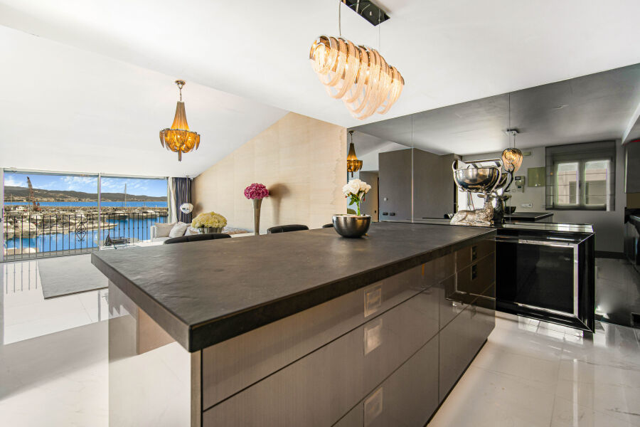 Ático Benabola 209 - Ático en primera línea con vistas al puerto en Puerto Banús, Marbella