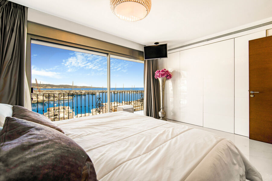 Ático Benabola 209 - Ático en primera línea con vistas al puerto en Puerto Banús, Marbella