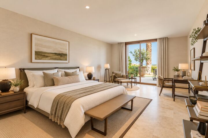 Las Albercas - Ground-floor garden apartment in Finca Cortesin
